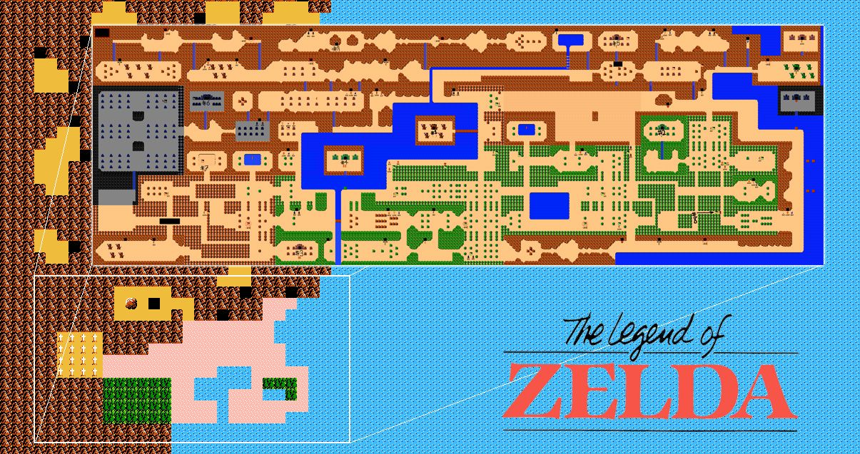 legend of zelda parallel worlds map